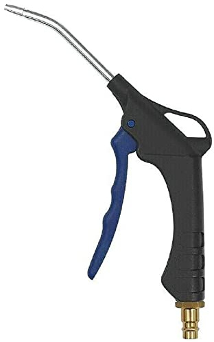 Pistola de soplado, pistola de aire comprimido, limpieza de aire comprimido, soplado y limpieza de máquinas, motores, etc. (boquilla de conexión para acoplamientos NW 7,2 – 7,8, con tubo de extensión)