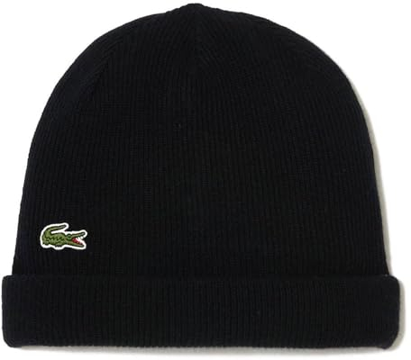 Lacoste Unisex Rb0003 Mütze, Schwarz, One Size