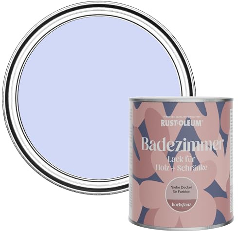 Rust-Oleum Purple Moisture Resistant Bathroom Wood and Cabinet Paint in Gloss Finish - Be My Mermaid 750ml