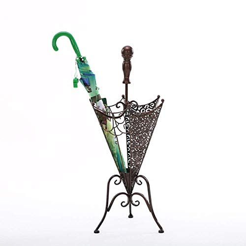 LaseVe Umbrella Stand, Drain Tray Umbrella Stands Rack Iron Umbrella Stand Umbrella Barrel Hotel Lobby Home Floor Type Rain Umbrella Umbrella Storage Storage Shelf Holder Stand Storage