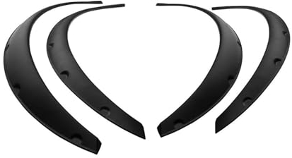 VIYOLI Auto 2,75/70mm Universal Flexible Fender Flares Extra Wide Body Radlauf 4PCS Anti-kollision Streifen