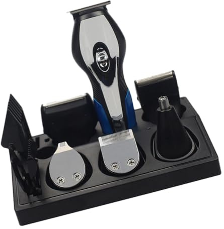 Beavorty Elektrischer Herrenrasierer und Barttrimmer mit Kompakt Design Abs Material Multifunktionaler USB Aufladbarer Nasenhaartrimmer für Präzises Styling und Bartpflege