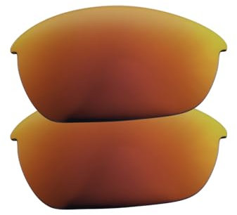 IMYTPFT Oakleys Half Jacket 2.0 Lot de 2 verres polarisés Rouge, Rouge, Taille unique