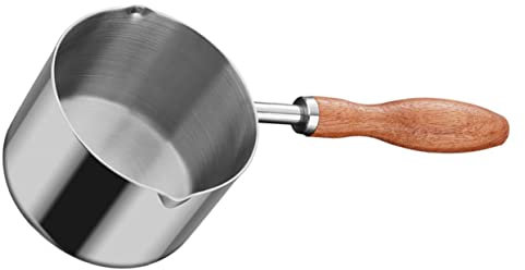 VINTORKY Kochtopf Mit Holzgriff Ölpfanne Für Den Herd Nicht Hitzebeständig Für Die Küche Des Küchenchefs