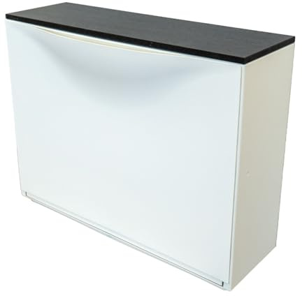 Baumaxxe Abdeckplatten passend für Trones I 51,3 x 15,9 cm I rechteckig I Stärke: 10 mm I schwarz Ash I MDF Platte Melaminbeschichtung beidseitig I DIY-Projekte I bm357