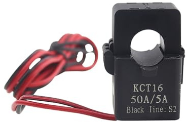 BACYDLPL Trasformatore di Corrente a Nucleo Diviso KCT16 Aperto Miniatura Piccolo 50/5 100/5 150/5 200/5 Classe 0,5(50A 5A)