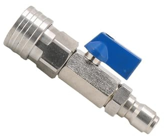 Stainless Steel Pressure Washer Valves 3/8/1/4 Quick Fittings & Water Control Switches High Pressure Car Wash Ball Valves