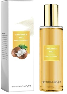 Vanilla Coconut Passion Bodyspray, Coconut Passion Fragrance Mist, Eau de Parfum Für damen, Bodyspray Parfum Damen, Langanhaltender Duft, Ideal für den Sommer