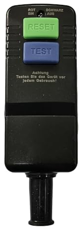 OVNSHVN Plug-in RCD 30 MA Protection différentielle Prise de sécurité pour connecteurs fixes Pour alimenter les câbles en plein air Alimentation électrique