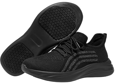 Chaussures de cuisine antidérapantes pour homme - Résistantes à l'eau et à l'huile - Chaussures de travail confortables à enfiler - Avec mousse à mémoire de forme - Chaussures de travail légères pour