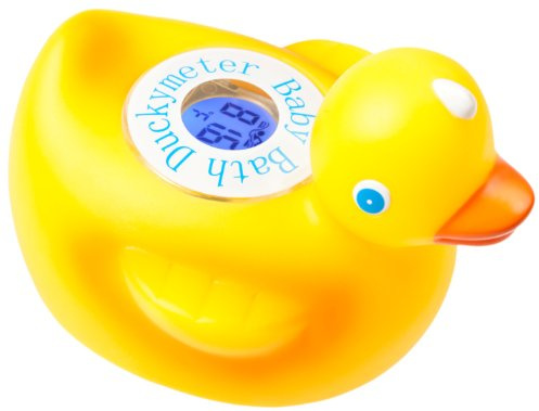 Ozeri Duckymeter The Baby Bath Floating Toy and Bath Tub Thermometer