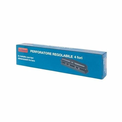 Perforateur 4 trous réglable en métal