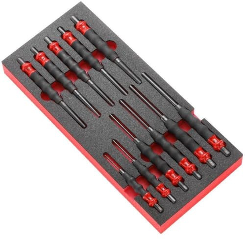 ACOM – Ummanteltes Splintentreiber-Schaummodul – MODM.CG – Schlagwerkzeugsätze – Werkzeugset – Installation oder Extraktion eines Blockierelements – Robustes und langlebiges Material