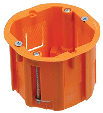 10x Hohlwanddosen Schalterdose Hohlraumdose Ø 60x60mm erweiterbar A.0040P