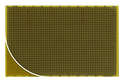 RE200-DSPT - Laborkarte RM 2,54 mm zweiseitig durchkontaktiert