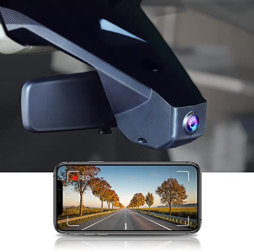 Fitcamx Dash cam Passend für 2017-2024 Peugeot 4008/5008/CITROEN C5 Aircross/DS7 Crossback/DS7 ETENSE, OEM 4K Wireless dashcam WiFi, 2160P UHD Video Autokamera, G-Sensor, Plug & Play, mit 64 GB Karte