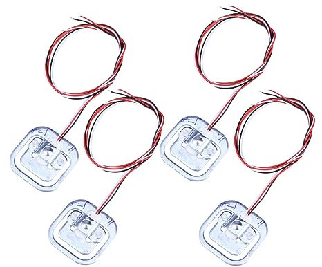 Ciieeo Körper 4 Stück Körperwaagensensor Postwaagensensor Waage Wiegesensor Halbbrücken-wägesensor Zellkörper-wägesensor Elektronisch Elektronischer Sensor
