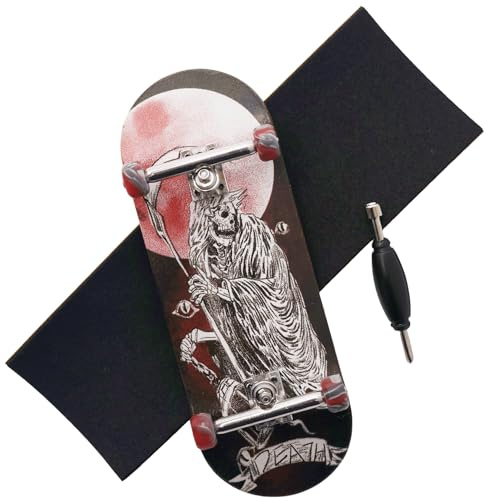 RACOFSB Pro greppbräda 34 mm träskiva professionella fingerskateboardbilar CNC virvelhjul (död)