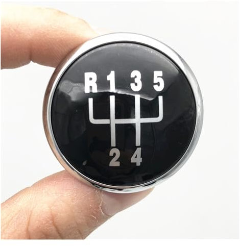 Coche Pomo Palanca Cambios Para VW Para Golf 4 Para Jetta MK3 MK4 Para GTI MK4 Para Bora Para LUPO Para POLO Perilla Palanca Cambios Número Velocidad Emblema Tapa La Cubierta Palanca velocidad Coche (