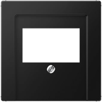 Telefonschild TAE A schwarz matt Jung A569BFPLTSWM