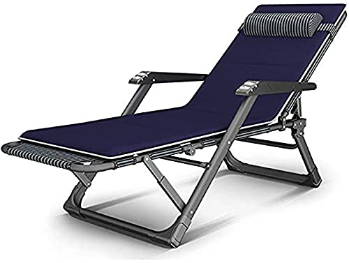 ZURBAQD Zero Gravity Lounge Chair, Zero Gravity Lounger Outdoor Klappbarer Strandstuhl, leicht, verstellbar, atmungsaktiv, Liegestuhl, Lounge Chair Lounge Chair vorhanden Warm as Ever