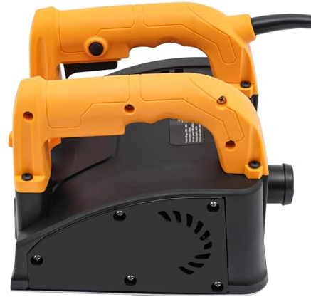 1200W Elektrische Wandhobelmaschine Handhobelmaschine Wandhobel Elektrohobel mit 2 Kohlebürsten und Werkzeugkoffer