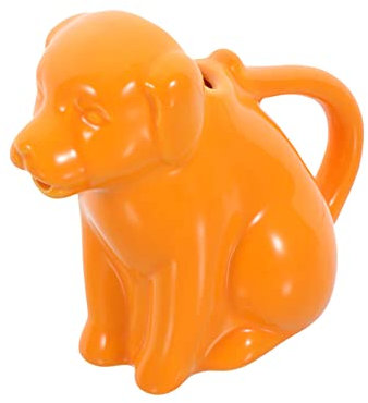 Garneck Mini Milk Pitcher Ceramic Milk Dispenser for Home Restaurants Cute Animal Design for Breakfast Coffee Random Color