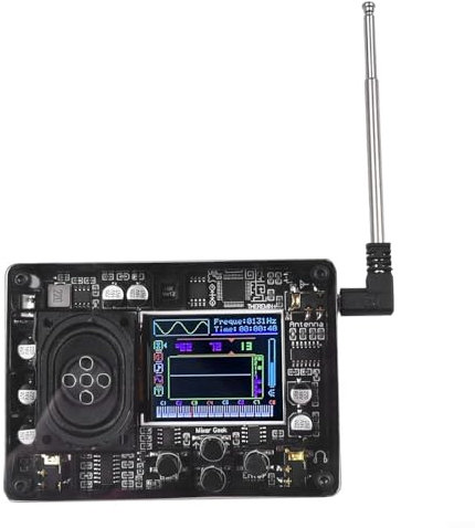 URPIZY Theremin Musikinstrument, geniales elektronisches Instrumenten-Modul mit Bildschirm, elektronischer Taschen-Synthesizer für Erwachsene und Kinder