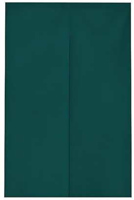 Türvorhang Dunkelgrün Türvorhang Insektenschutz Polyester Raumteiler Vorhang mit Teleskopstange Vorhang Kurz Küchenvorhang Fliegenvorhang Terrassentür Waschbar Tür Vorhang 90x180cm