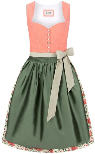 Hemvägg Dirndl Kiana, aprikos, 46