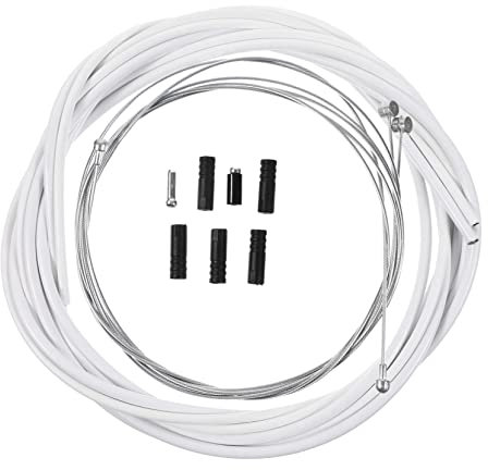 YARNOW Fahrrad-schaltzuggehäuse-kit 1 Set Schaltzug-kit Weißes Längenkabel Für Einfache Reparatur