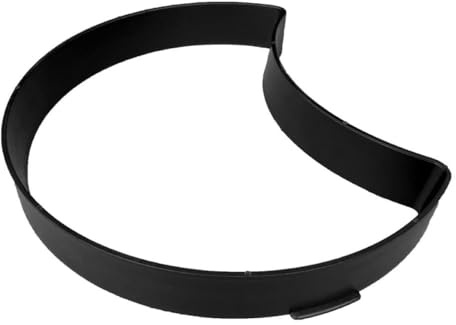NUOBESTY Moule à Dalles de Jardin de Croissant pour Pavage Extérieur, Moule en Plastique Abs Noir Réutilisable, pour Béton, Ciment et Allée de Jardin Décorative