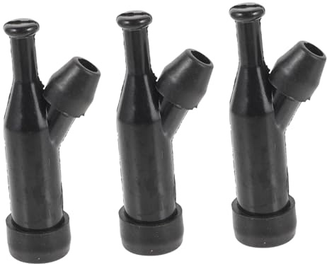 MUELODSIC 3 pièces Capuchons de Bougie Allumage Plastique Haute Pression pour Générateur Essence Adaptés Aux Pompes à Eau Résistants Chaleur et Aux Vibrations Lot