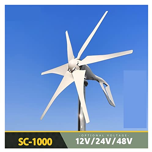 Generador de viento Portátil 600W Energía alternativa Molinos de viento Alternateur 12V 24V 48V Aerogenerador MPPT Controlador de viento(MPPT Controller,48V)