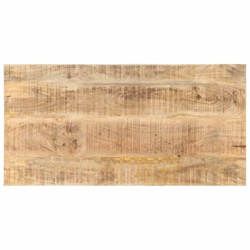 Genérico Tablero de Mesa Madera Maciza de Mango 25-27 mm 100x60 cm,Mobiliario,Accesorios para mesas,Tableros para mesas-286024