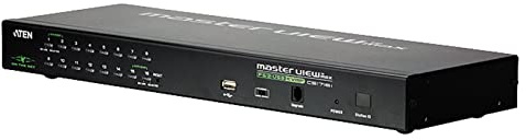 ATEN CS1716I KVM Switch (16-polig, PS2, USB), Schwarz