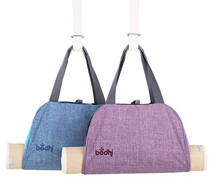 Bodhi Yogatasche NAMASTÉ, Yogamatten-Tragetasche im Handtaschen-Look (Light Berry)