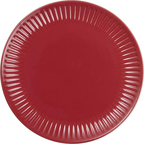IB Laursen Frühstücksteller, Brotteller MYNTE Strawberry rot D. 19,5cm