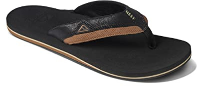 Reef Zehentrenner Sandale Cushion Dawn Black/Tan EU 37.5 (Man)