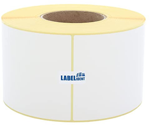 Palettenetiketten - 148 x 210 mm - 850 Thermo Versand Etiketten auf 1 Rolle(n), 76 mm, DHL, DPD, Fedex, GLS, Hermes, UPS, Thermodirekt permanent, Trägerperfo.
