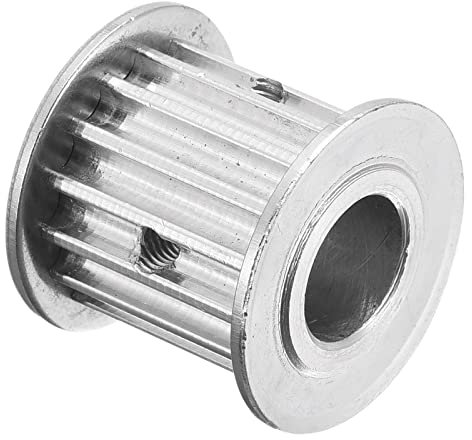 sourcing map 5 m 15 Zähne Zahnriemenscheibe Synchronrad Zahnriemen Antrieb ohne Schritt 5 mm Steigung 12 mm Bohrung für Riemen, 3D-Drucker, CNC
