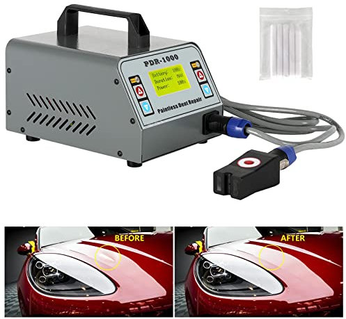 Genérico Kit de Extractor de abolladuras, Ventosa para extracción de abolladuras de Coche, para reparación de abolladuras de Coche