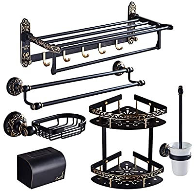 Porte-serviettes étagère de salle de bain, étagère de rangement de cuisine, porte-serviettes en aluminium, étagère à serviettes, barre, étagères de douche murales, organisateur, panier de rangement,
