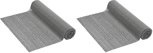 Venilia sous-Couche antidérapante Venigrip Tapis de tiroir, Tapis de Coffre, Tapis Universel antidérapant, 30 x 150 cm, Anthracite, 54164 (Lot de 2)