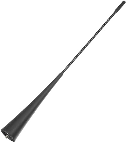 QUARKZMAN Gummi Antenne Für Ford Mustang 2010-2014 1 Stück | Schwarz, Material Gummi Metall, Spannung DC12V, Größe 32.5x2.7cm, OE-Nr. AR3Z18813A, Plug & Play Montage