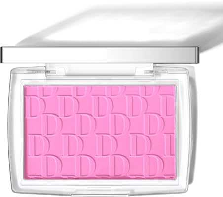 KYDA Powder Blush, Radiant Glow Face Blusher, Blendable Formula, Lasting Moisturizing, Ultra Fine Lightweight Texture, Pink