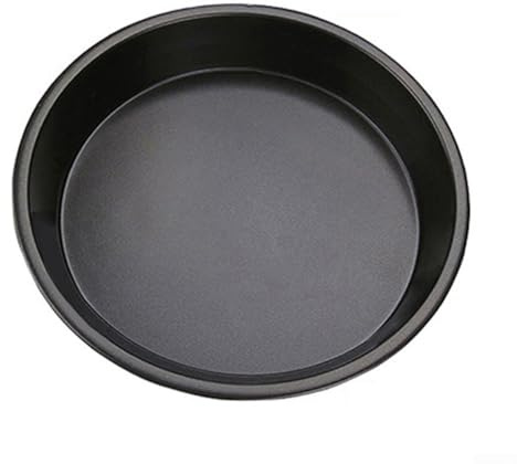 HEIBTENY 1 x pizza tray, 6-10 inch microwave baking , chip tray, pizza and baking tray, non-stick cooking tray (E)