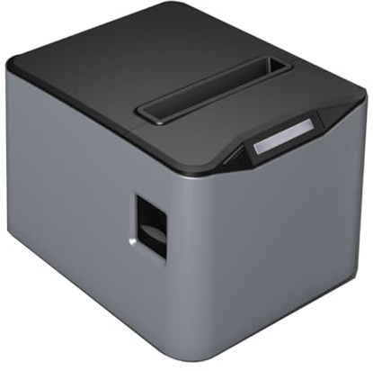 CENMEN Impresora Térmica de Recibos de 80mm Cortador Automático Restaurante Cocina POS USB Serial LAN WiFi Bluetooth Papel Escritorio-Enchufe UE Duradero Fácil Instalación