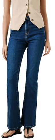 Pepe Jeans Flare HW Dion Jeans, Azul (denim-5ab), 27W / 34L para Mujer