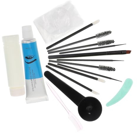 VALICLUD Kit De Coloration Sourcils Coiffant Pour Sourcils Kit De Teinture Pour Liquide De Réparation Pour Sans Décoloration